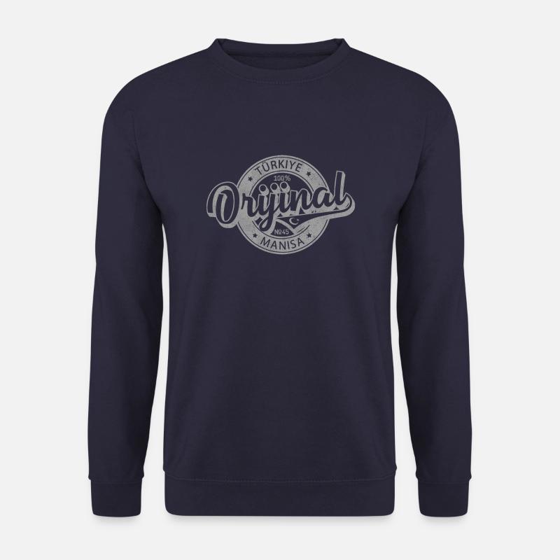 Manisa - Unisex Pullover - Navy