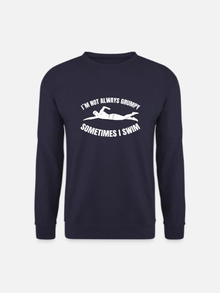 Schwimmer Schwimmerin Schwimmverein Frau Schwimmen - Unisex Pullover - Navy