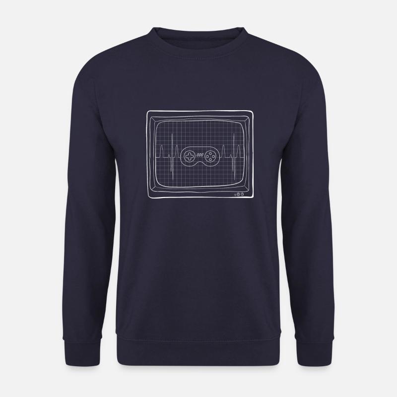 Heart Beat Game - Unisex Sweatshirt - navy
