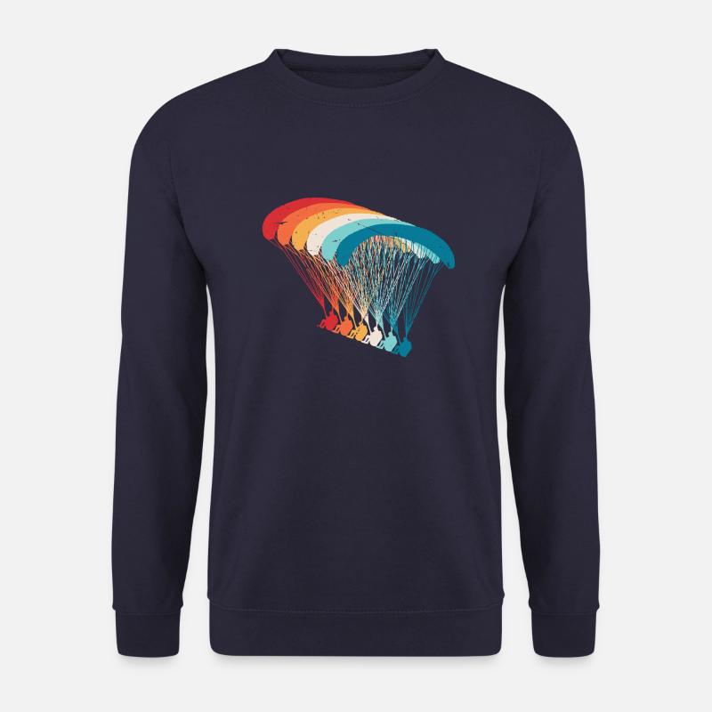 Skydive Evolution: Conception de parapente - Sweat-shirt Unisexe - marine
