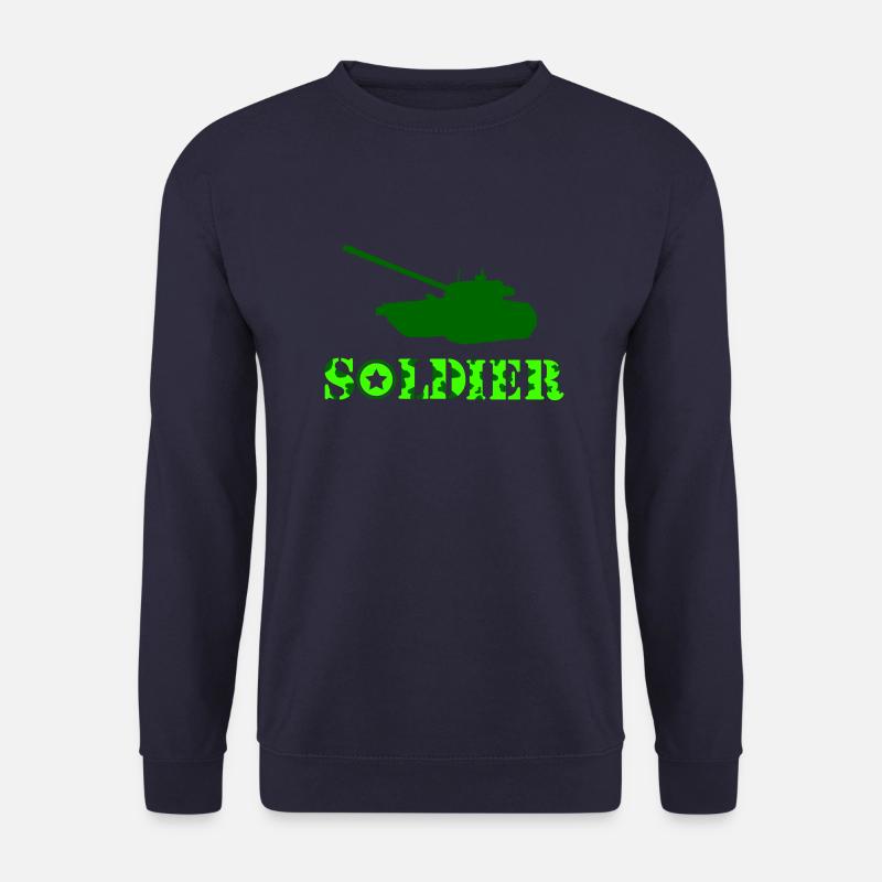 panzer soldat - Unisex Pullover - Navy