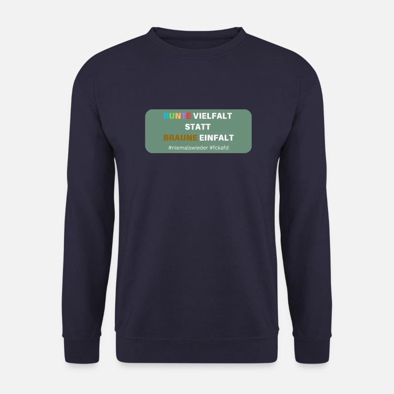 Bunte Vielfalt - Unisex Pullover - Navy