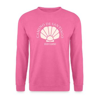 Buen Camino de Santiago - Unisex Sweatshirt - pink - Front