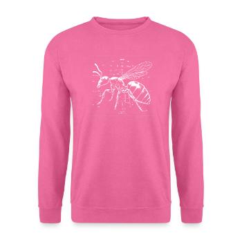 Ameisen Insekt Wireframes Skizze Design - Unisex Pullover - Pink - Vorne