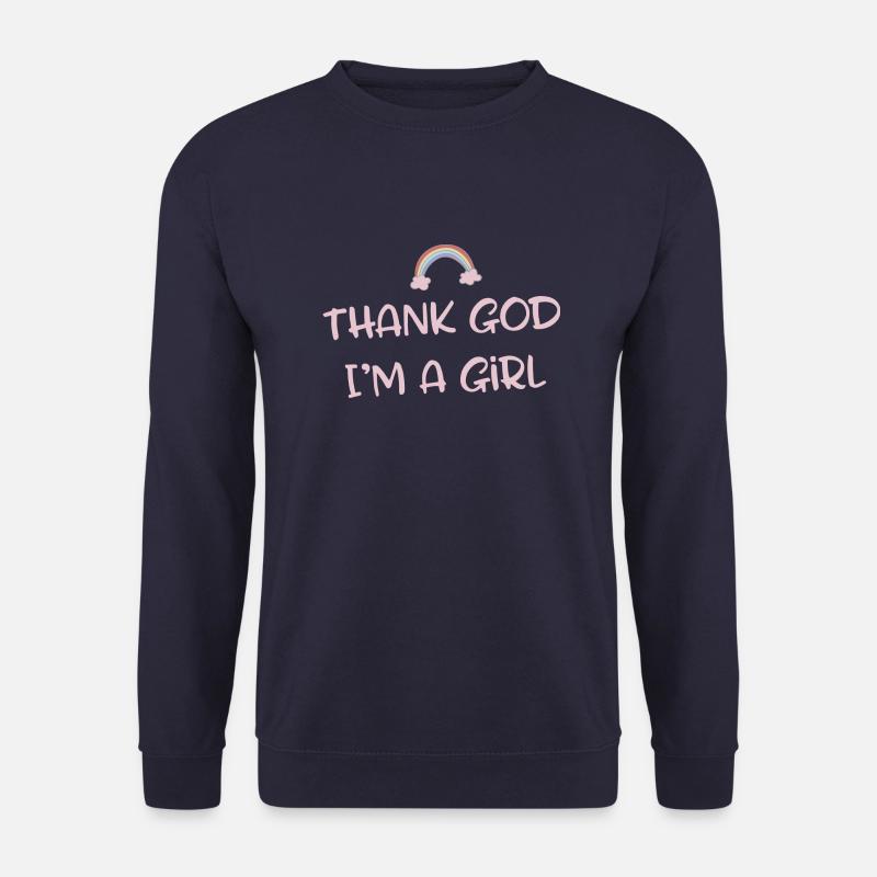 Lustiger Spruch - Unisex Pullover - Navy