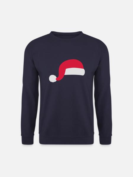 Weihnachtsmann Mütze - Unisex Pullover - Navy