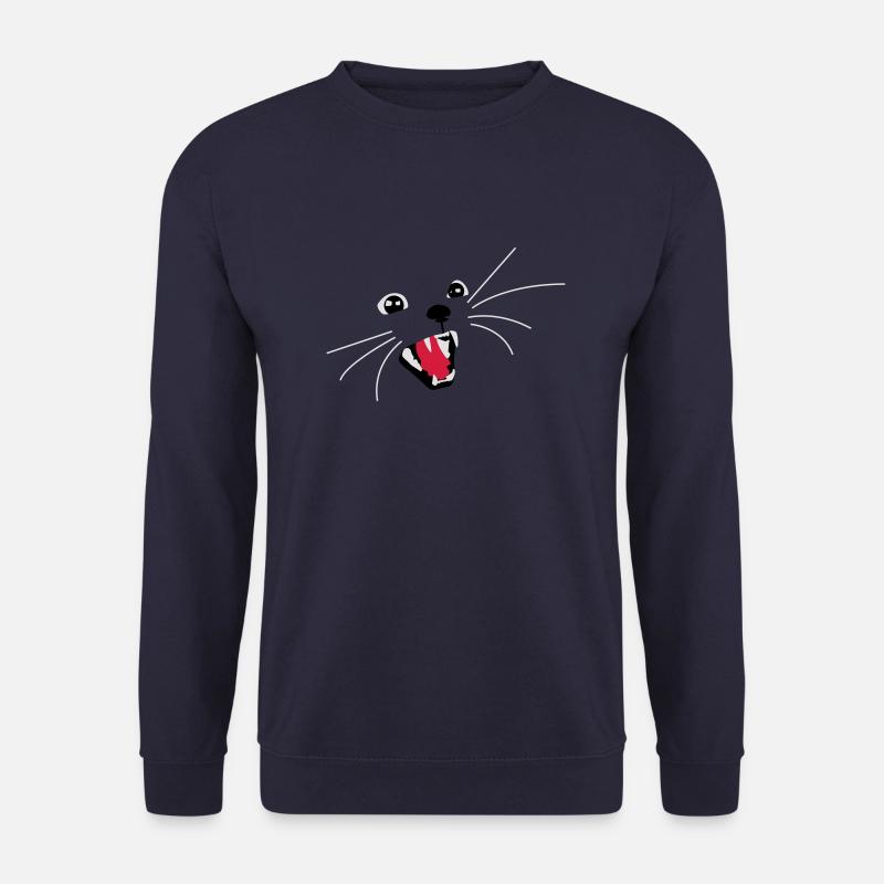 Böse Katze - Unisex Pullover - Navy