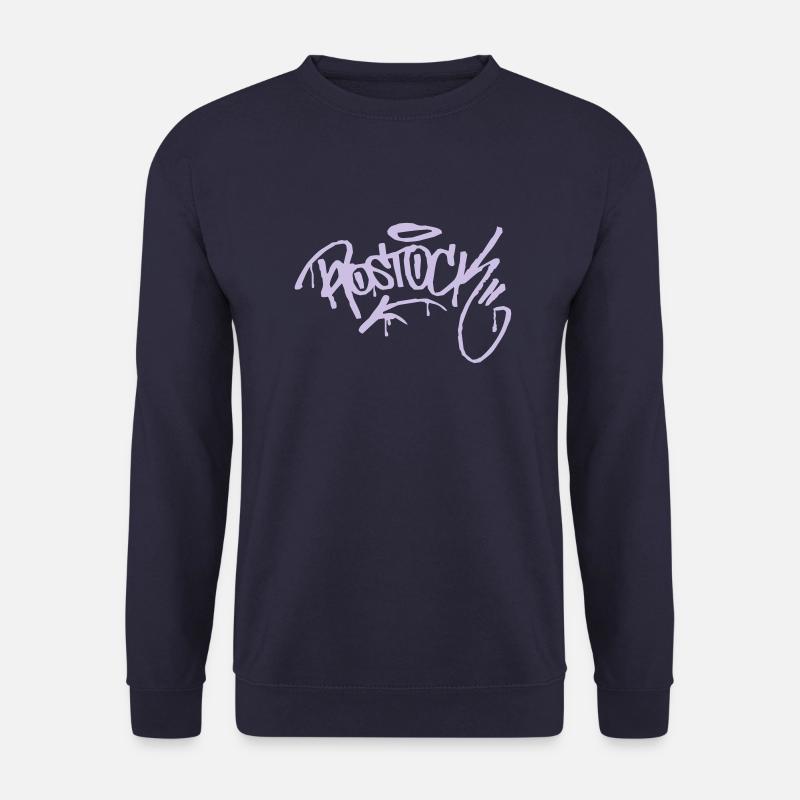 Rostock Ultra Graffit Fanshirt - Unisex Pullover - Navy