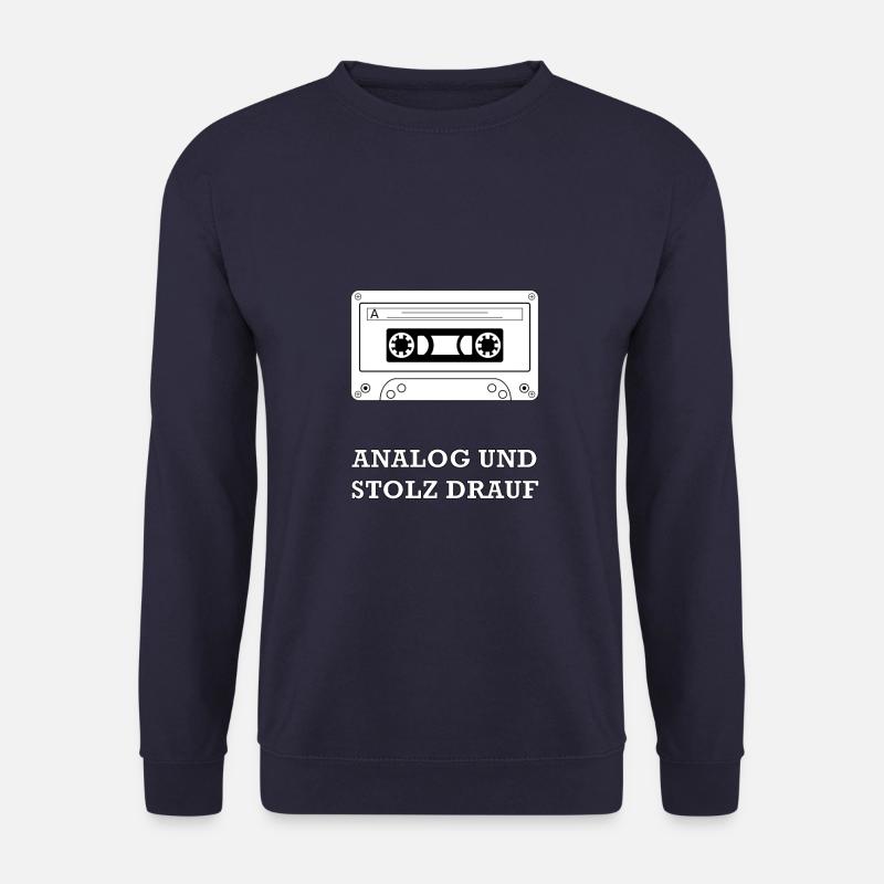Analog und stolz drauf - Unisex Pullover - Navy