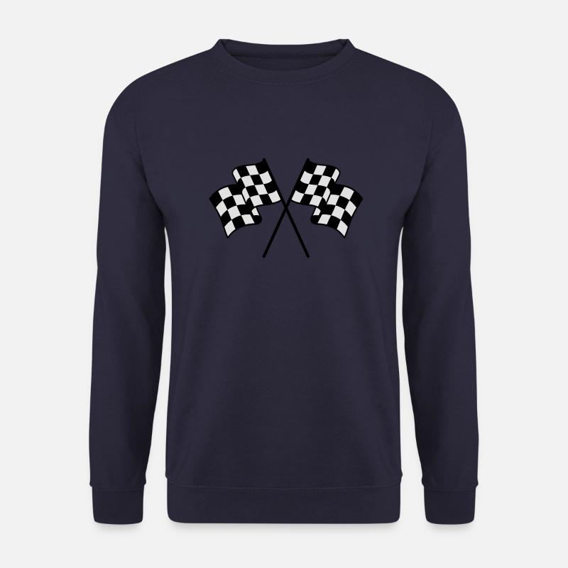 Zielflaggen 2 farbe - Unisex Pullover - Navy