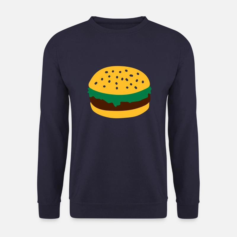 Burger - Unisex Pullover - Navy