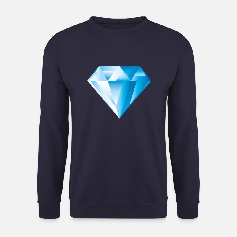 Smiley Diamant - Unisex Pullover - Navy