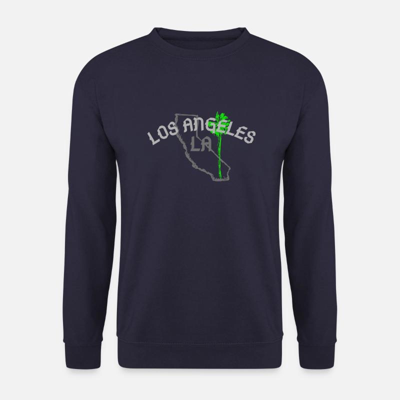 Los Angeles Palme LA - Unisex Pullover - Navy