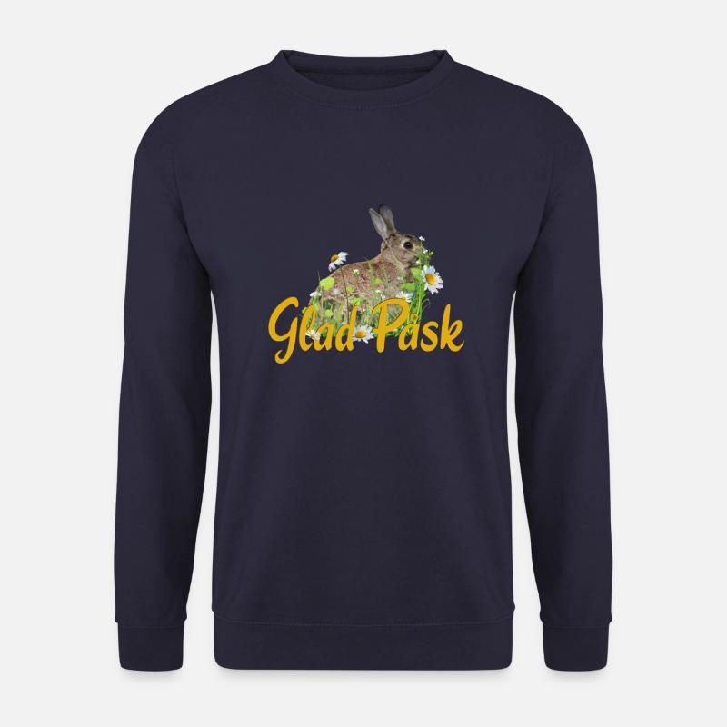 glad pask Frohe Ostern - Unisex Pullover - Navy