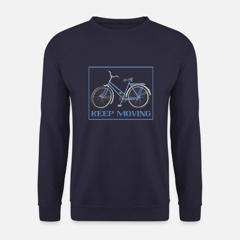 keep moving - Unisex Pullover - Navy