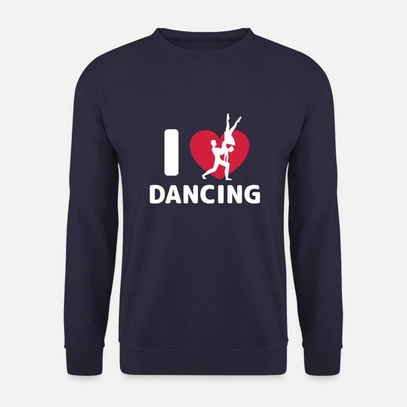 Dancing Dance Music - Unisex Pullover - Navy