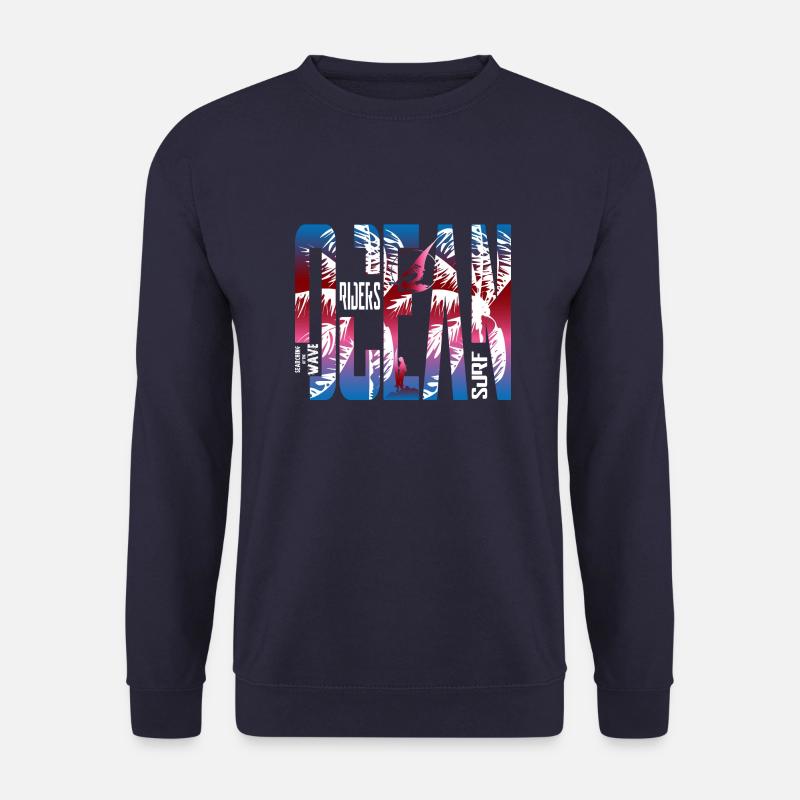 Summer Ocean Riders - Unisex Pullover - Navy