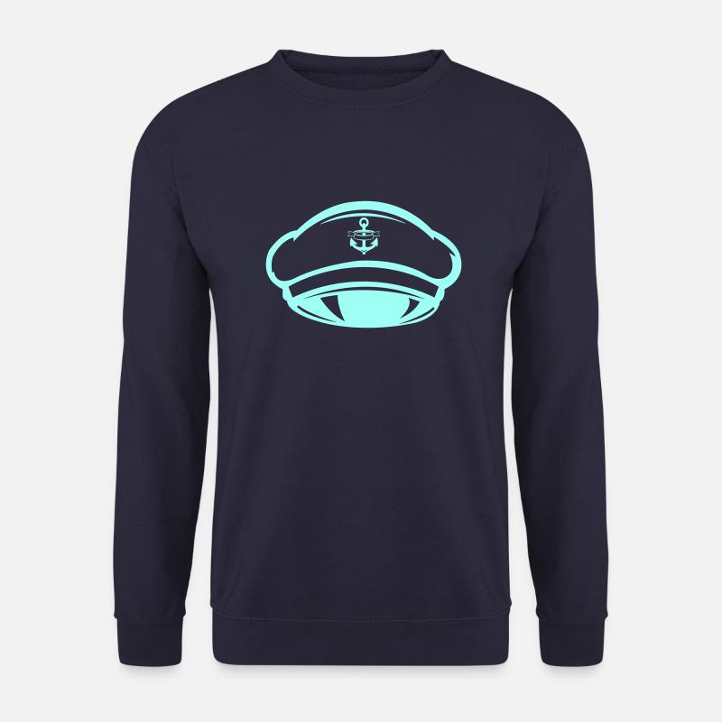 captain mütze - Unisex Pullover - Navy