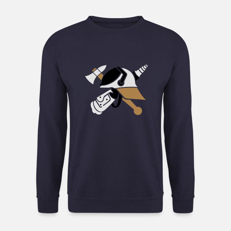 Feuerwehr Logo 3farbig - Unisex Pullover - Navy