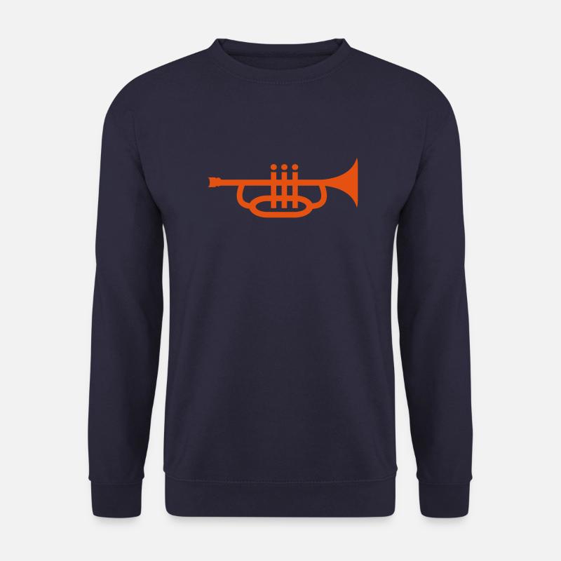 Trompete - Unisex Pullover - Navy