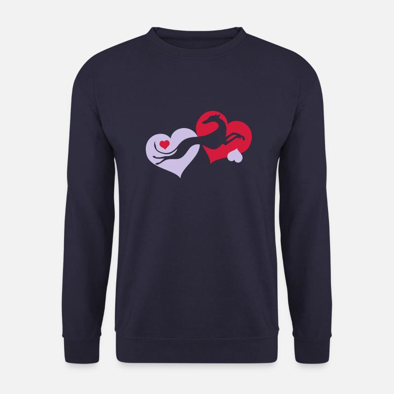 levrier_valentin2 - Unisex Sweatshirt - navy
