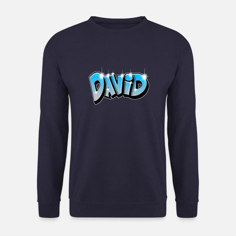 David - Unisex Sweatshirt - navy