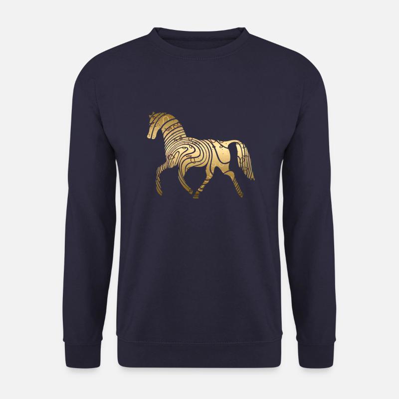 Pferd - Unisex Pullover - Navy