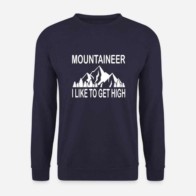 Bouldering Climbing Climbing - Unisex Sweatshirt - navy