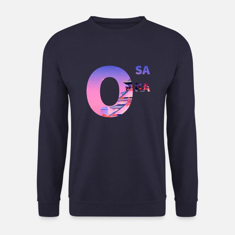 Osaka - Unisex Pullover - Navy