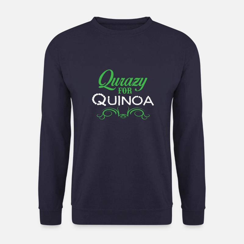 qurazy for quinoa - Unisex Sweatshirt - navy