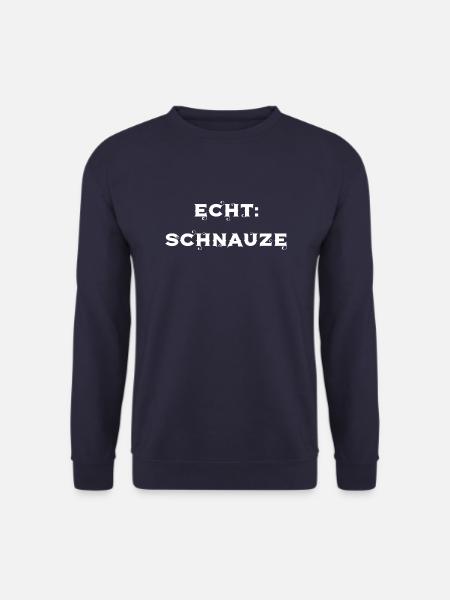 Echt: Schnauze - Unisex Pullover - Navy