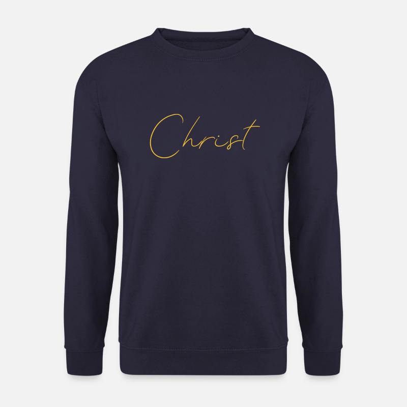 Christ - Unisex Pullover - Navy