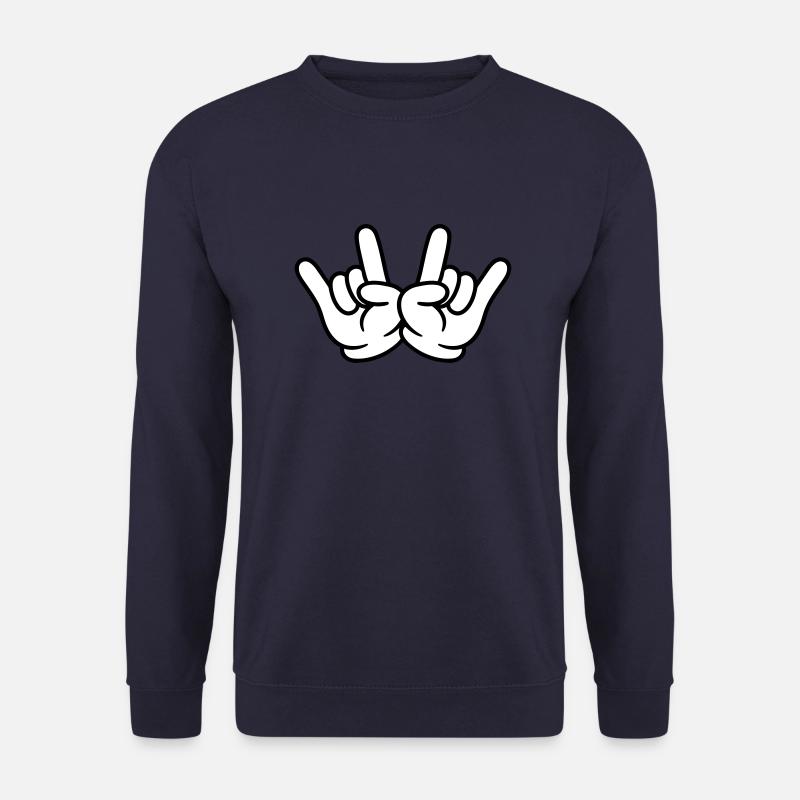 Hand Comic Party - Unisex Sweatshirt - navy