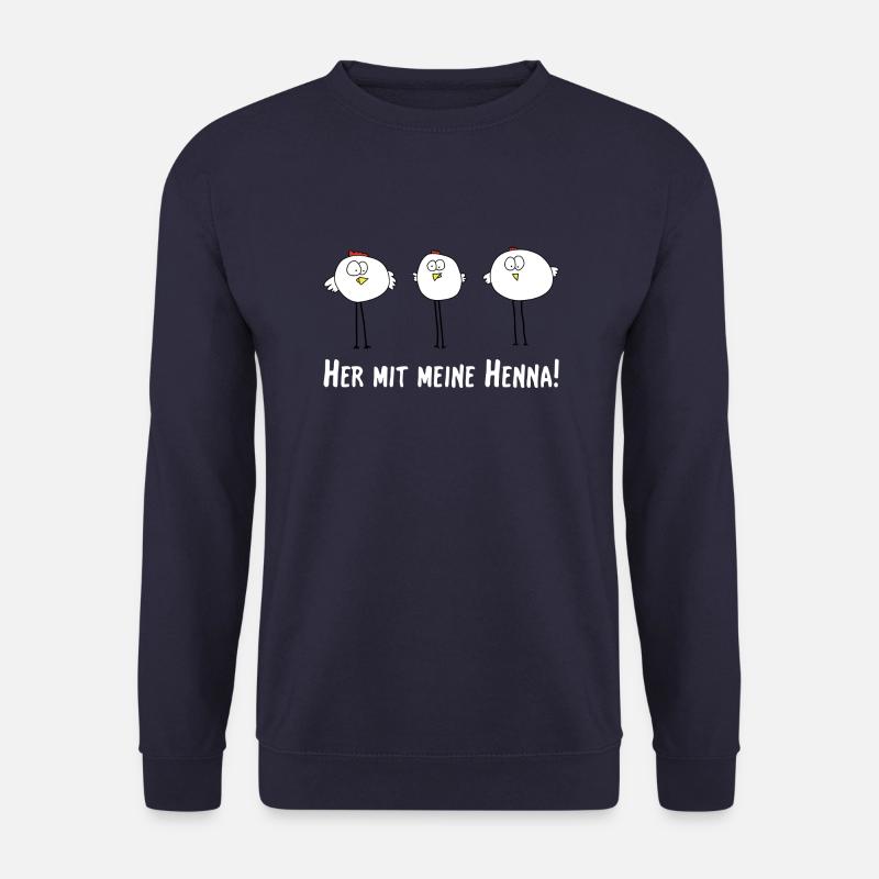 Her mit meine Henna! - Unisex Pullover - Navy