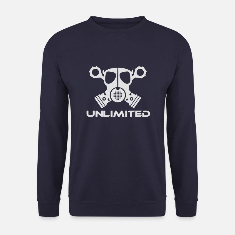 EPS Logo mit Schriftzug - Unisex Pullover - Navy