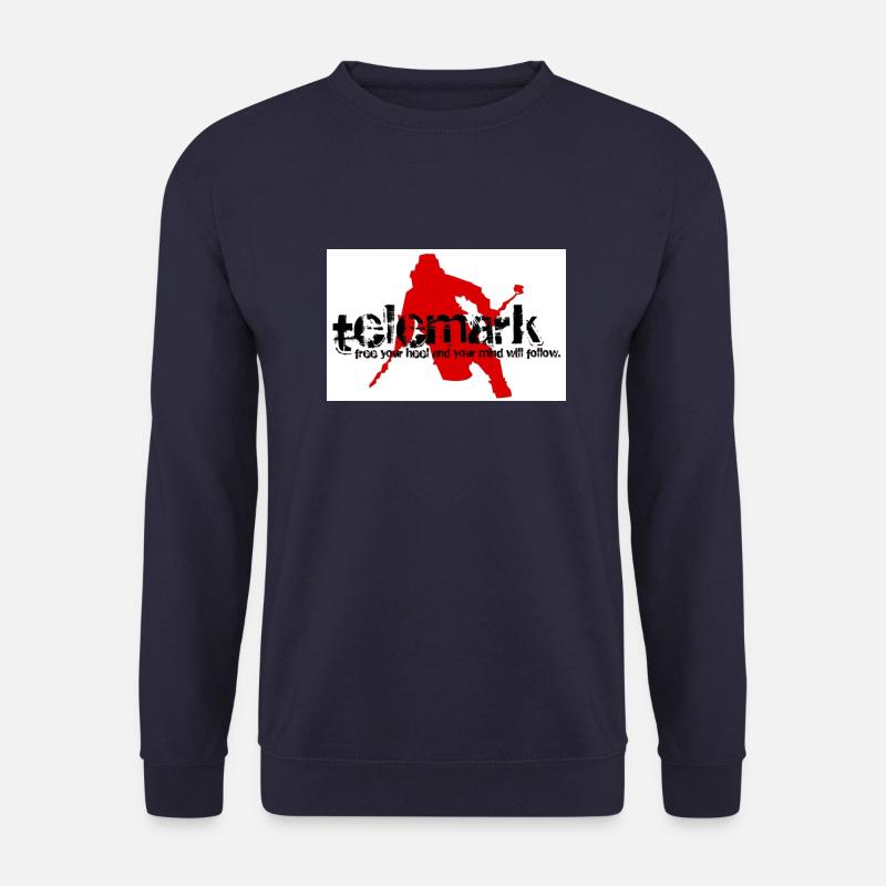 Free your heel and your mind will follow - Unisex Pullover - Navy