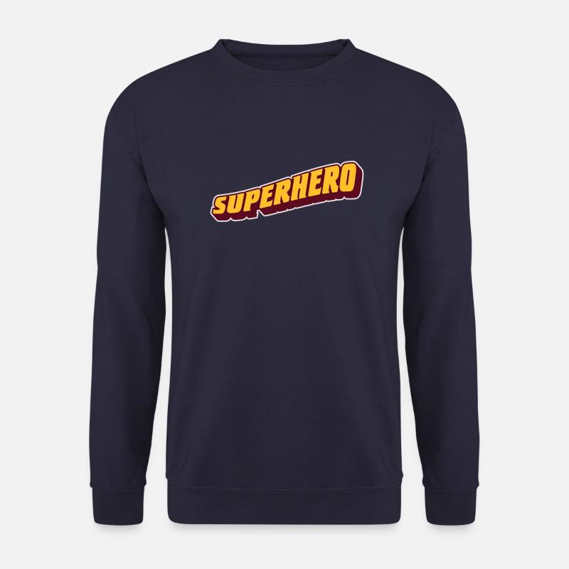 super-héros - Sweat-shirt Unisexe - marine