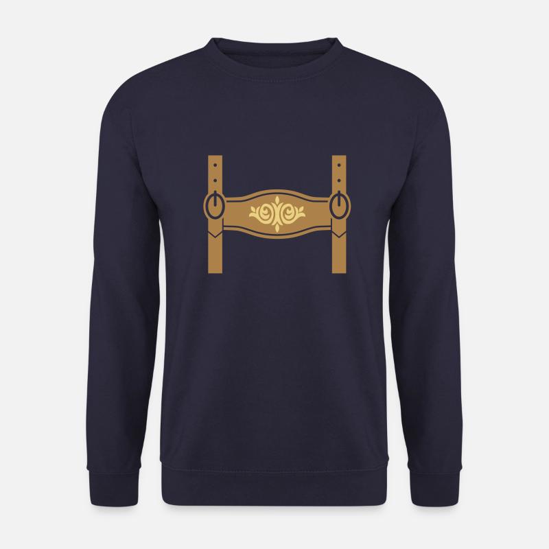 Lederhose, Baby - Unisex Pullover - Navy