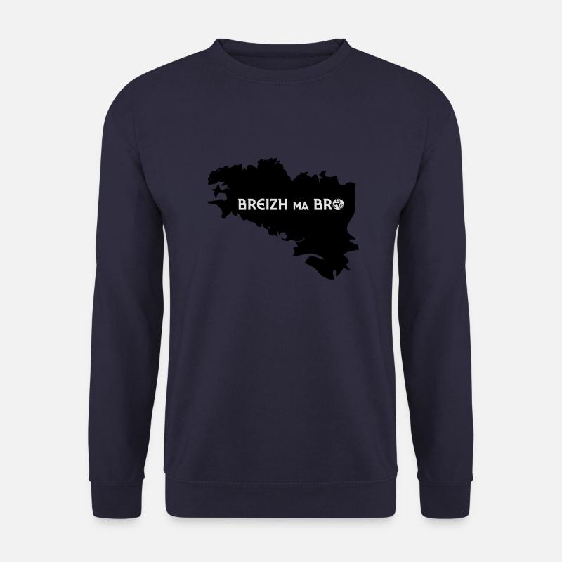 BREIZH MA BRO - Unisex Pullover - Navy