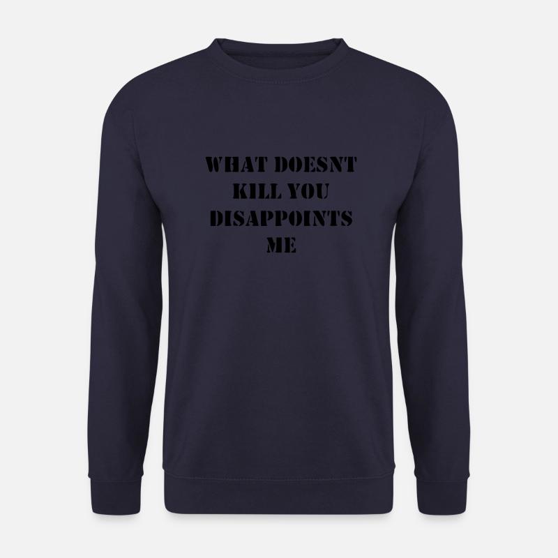Lustiger Spruch - Unisex Pullover - Navy