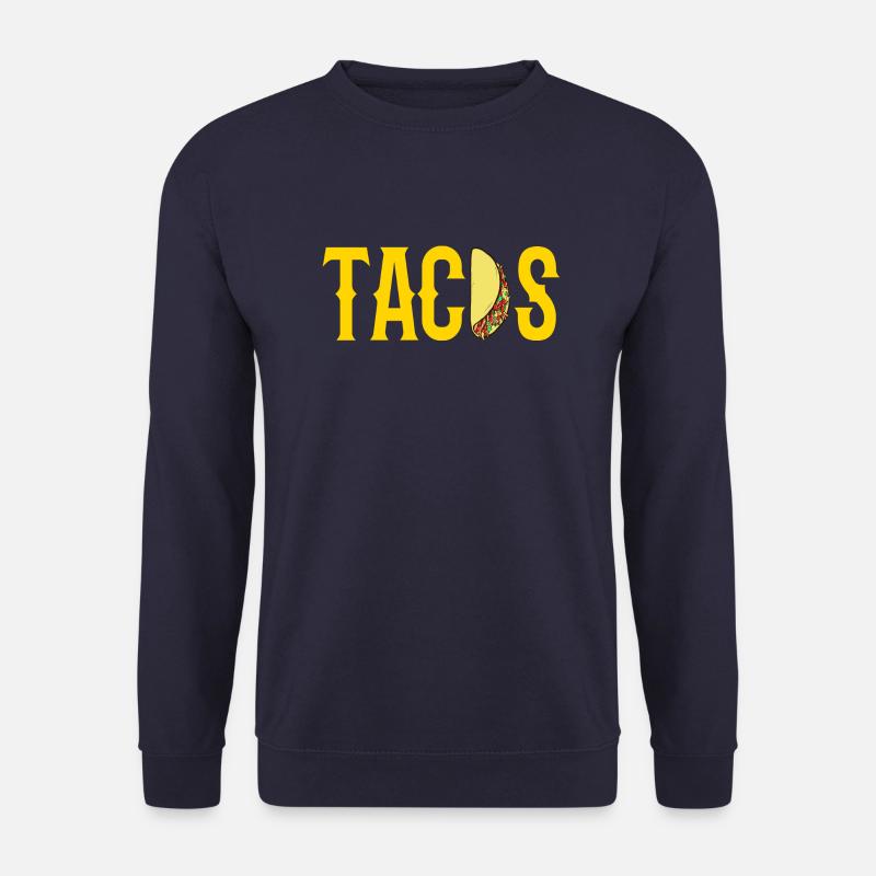 tacos - Unisex Pullover - Navy