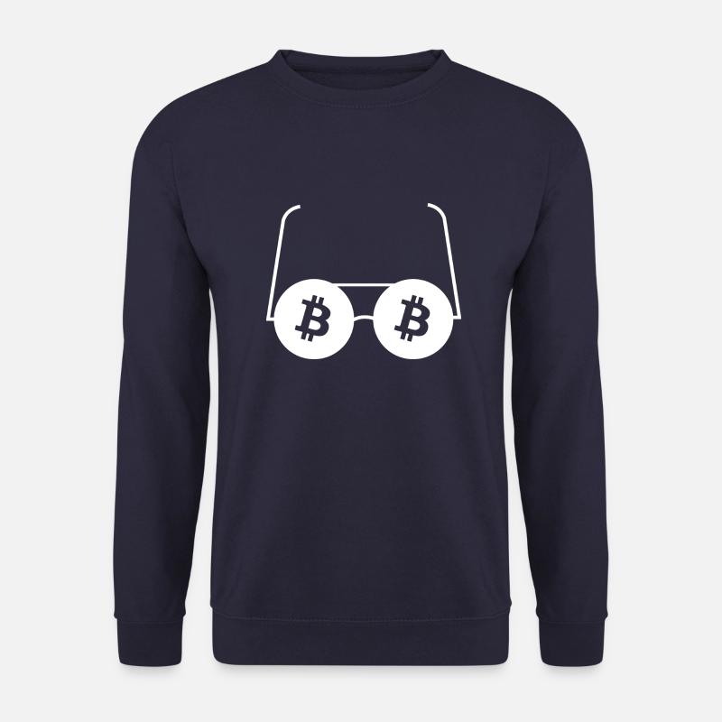 Crypto Bitcoin Trading - Unisex Pullover - Navy