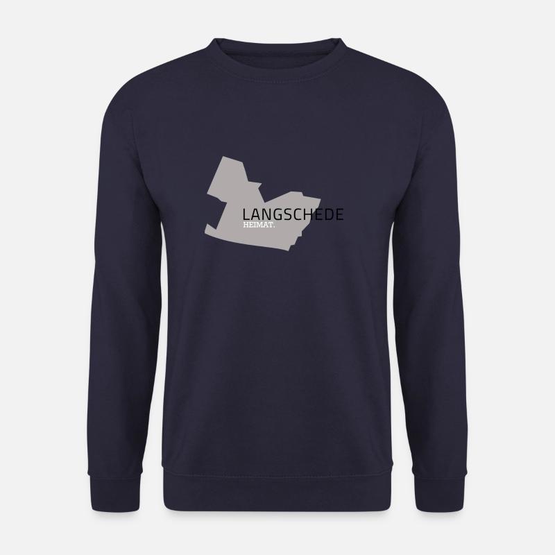 Langschede Heimat Design - Unisex Pullover - Navy