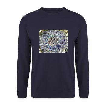 Dandelion, A731878 - Unisex Sweatshirt - navy - Front - Alina (178cm) & Michal (187cm)