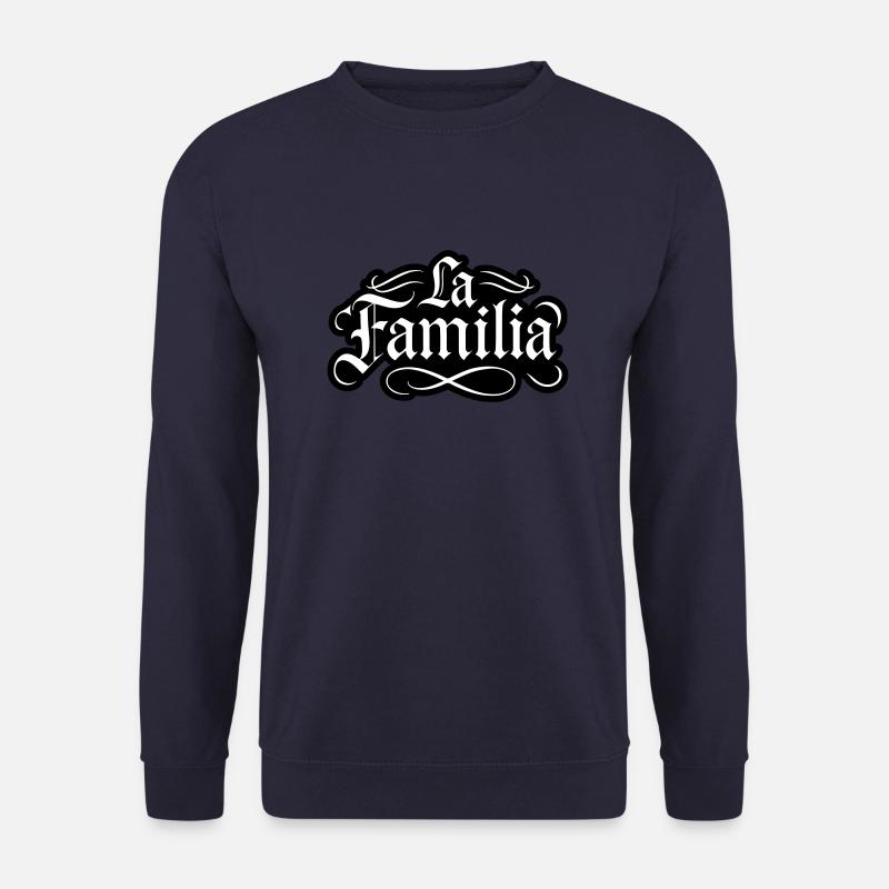 La Familia Spruch - Unisex Pullover - Navy