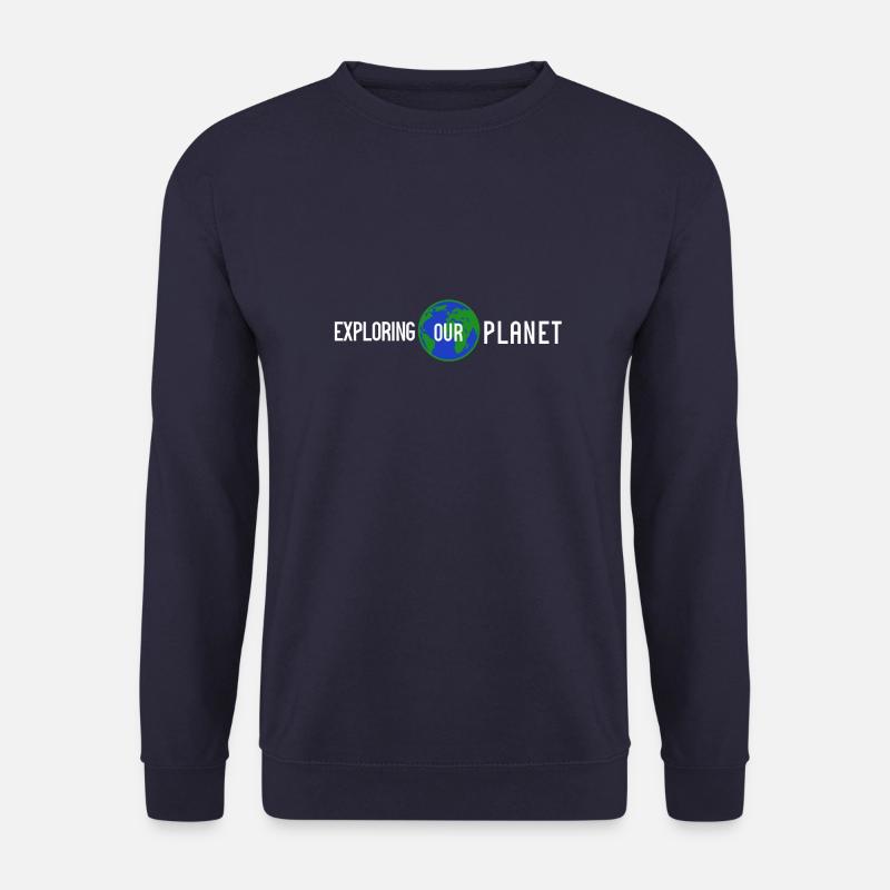 Globetrotters - Exploring our Planet - Unisex Sweatshirt - navy