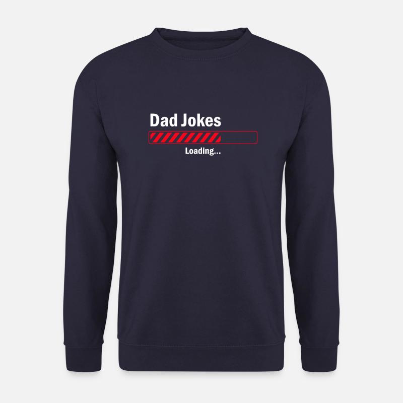 Dad Jokes Loading - Unisex Sweatshirt - navy