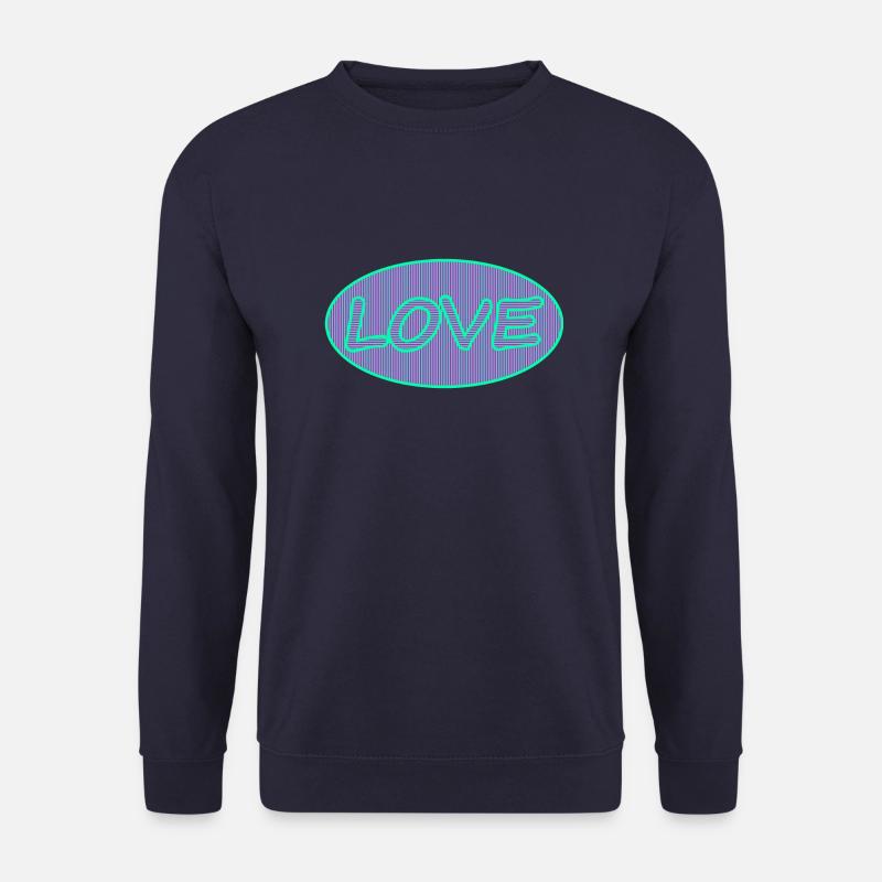Love - Unisex Pullover - Navy
