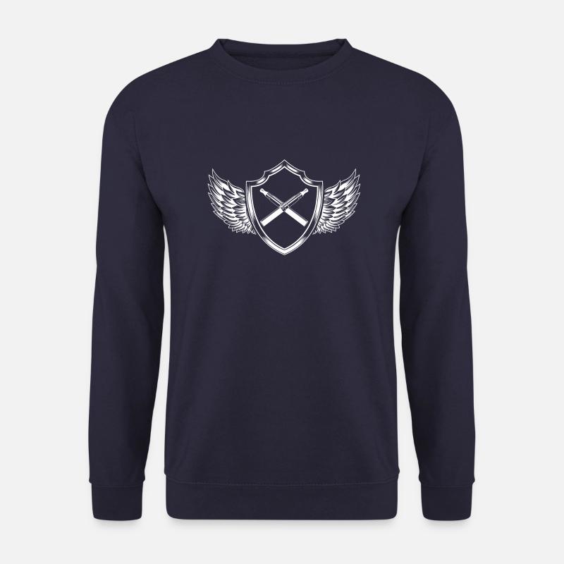 E-cigarette crest - Unisex Sweatshirt - navy