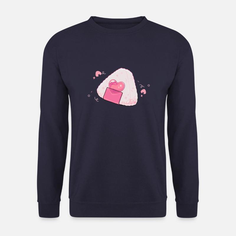 Süßes Sakura Onigiri - Unisex Pullover - Navy